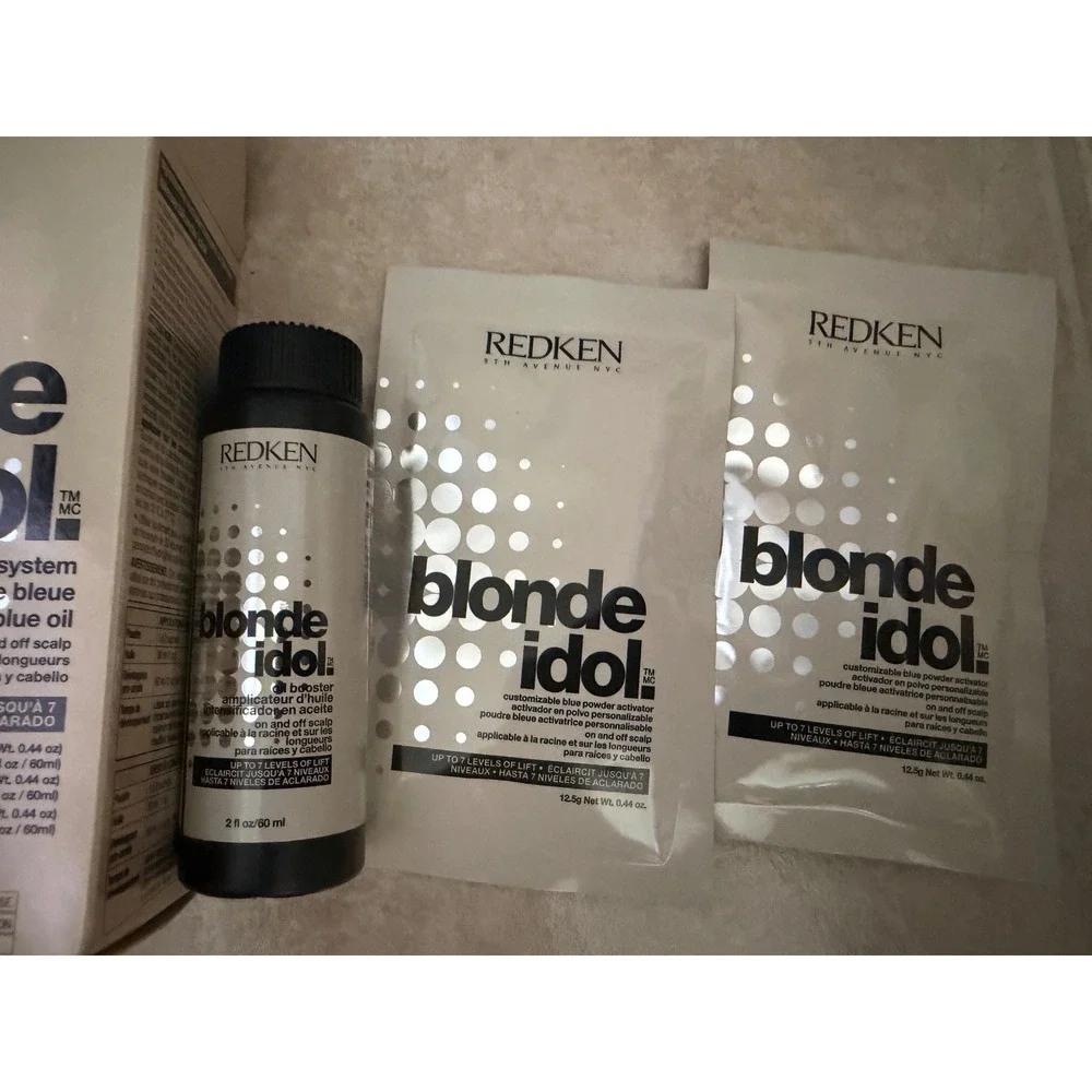 Redken Blonde Idol Blue Oil Lightening System 2 Applications hair care